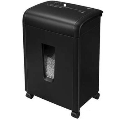 Triturador De Papel Hamilton Beach 16 Hojas A La Vez Pantalla Tactil 6 Gal Con Ruedas Negro