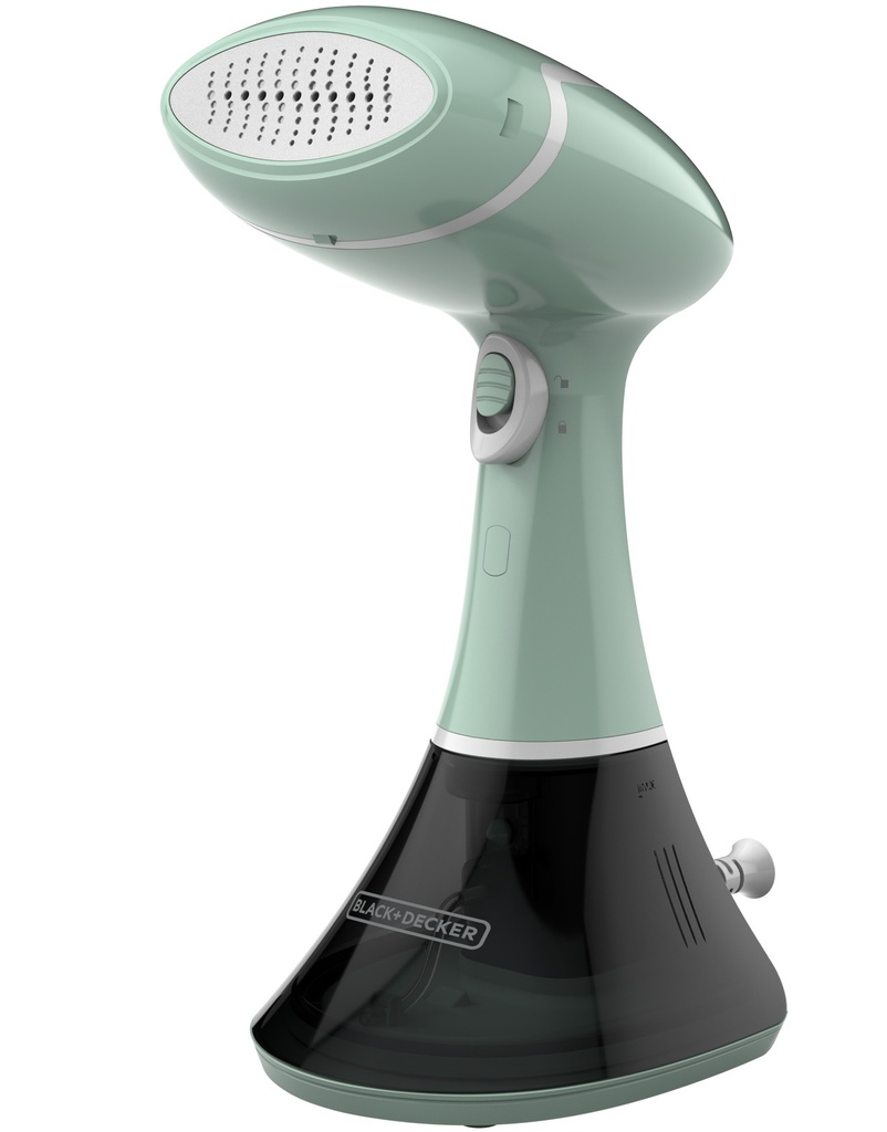 Vaporizador De Prendas Black+Decker Calentamiento 45 Seg Con Cepillos Para Tela Y Pelusa Gris