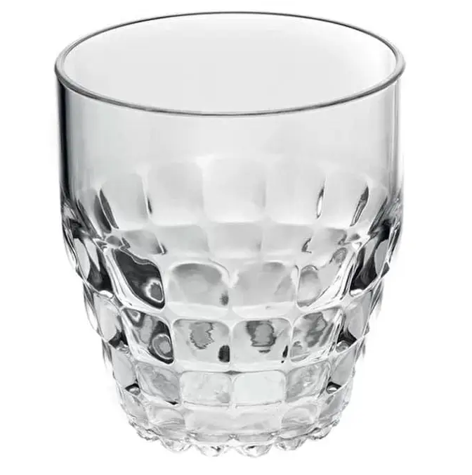 Vaso Guzzini Tiffany Bajo 350 Ml Transparente