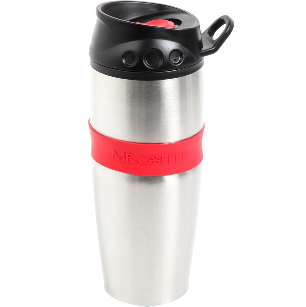 Termo Mr Coffee Java Supreme 473 Ml Doble Pared Acero