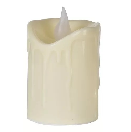 Vela Decorativa Smokeless Candles Electrica 4.5 Cm Luz Calida