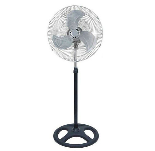 Ventilador De Pedestal Dworld 45 Cm 3 Vel Negro
