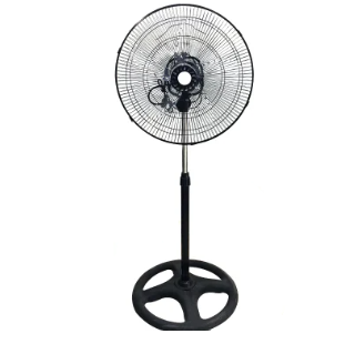 Ventilador De Pedestal Milexus 45 Cm Oscilante Negro