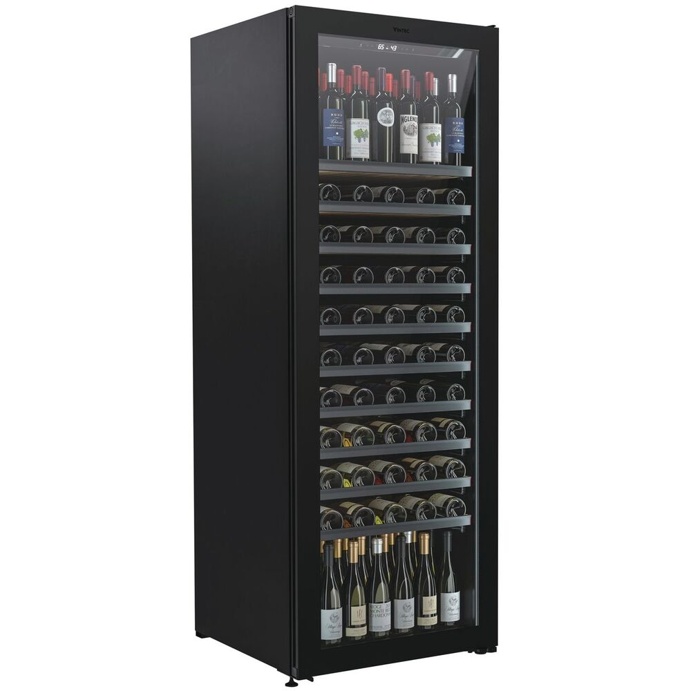 Vinera Frigidaire Vintec 71 Cm 201 Botellas Smart Multiple Temperatura Negro