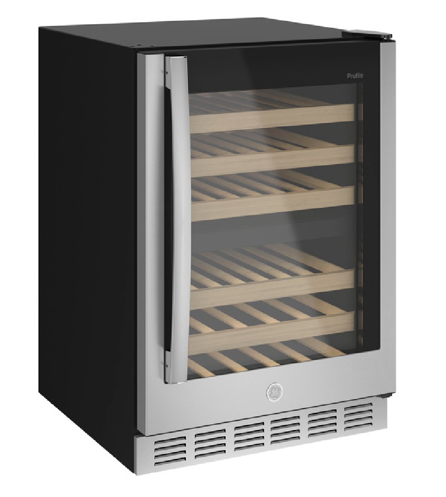 Vinera GE Profile 60 Cm 44 Botellas Doble Zona Acero