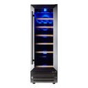 Vinera Tecnolam 30 Cm 20 Botellas Doble Zona Empotrable Acero