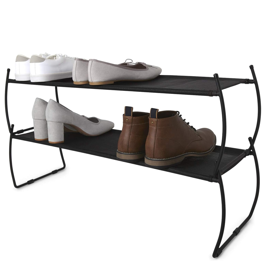 Zapatero Umbra Imelda 2 Niveles Apilable Negro