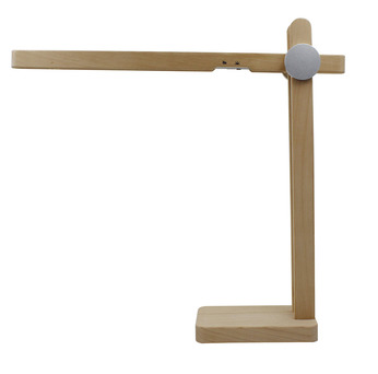 Lampara De Mesa Westinghouse LED De Madera Marron