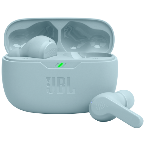 Audifonos JBL Vibe Beam In Ear Inalambricos Smart Ambient Resistente A Salpicaduras Y Polvo Turquesa
