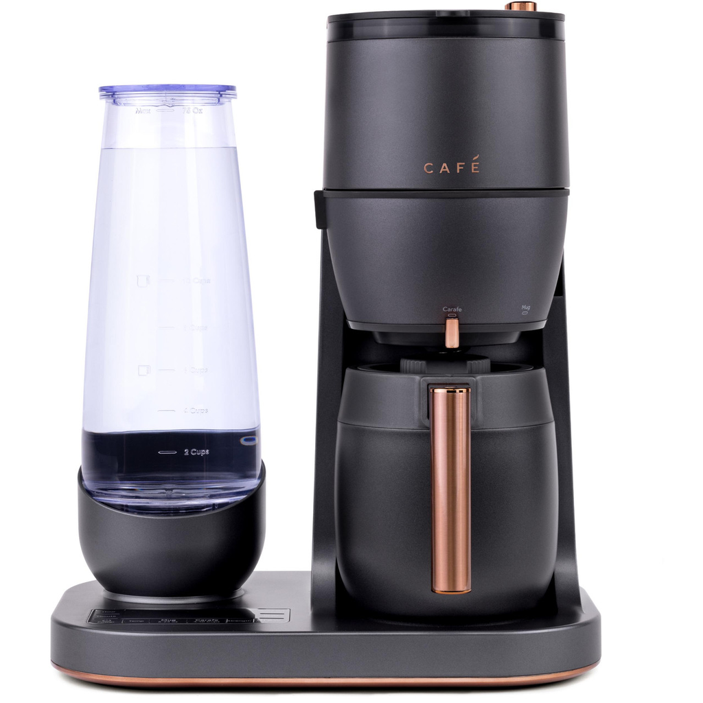 Cafetera Cafe Individual Smart Termica Control De Intensidad Y Temperatura Molino Ajustable Negro