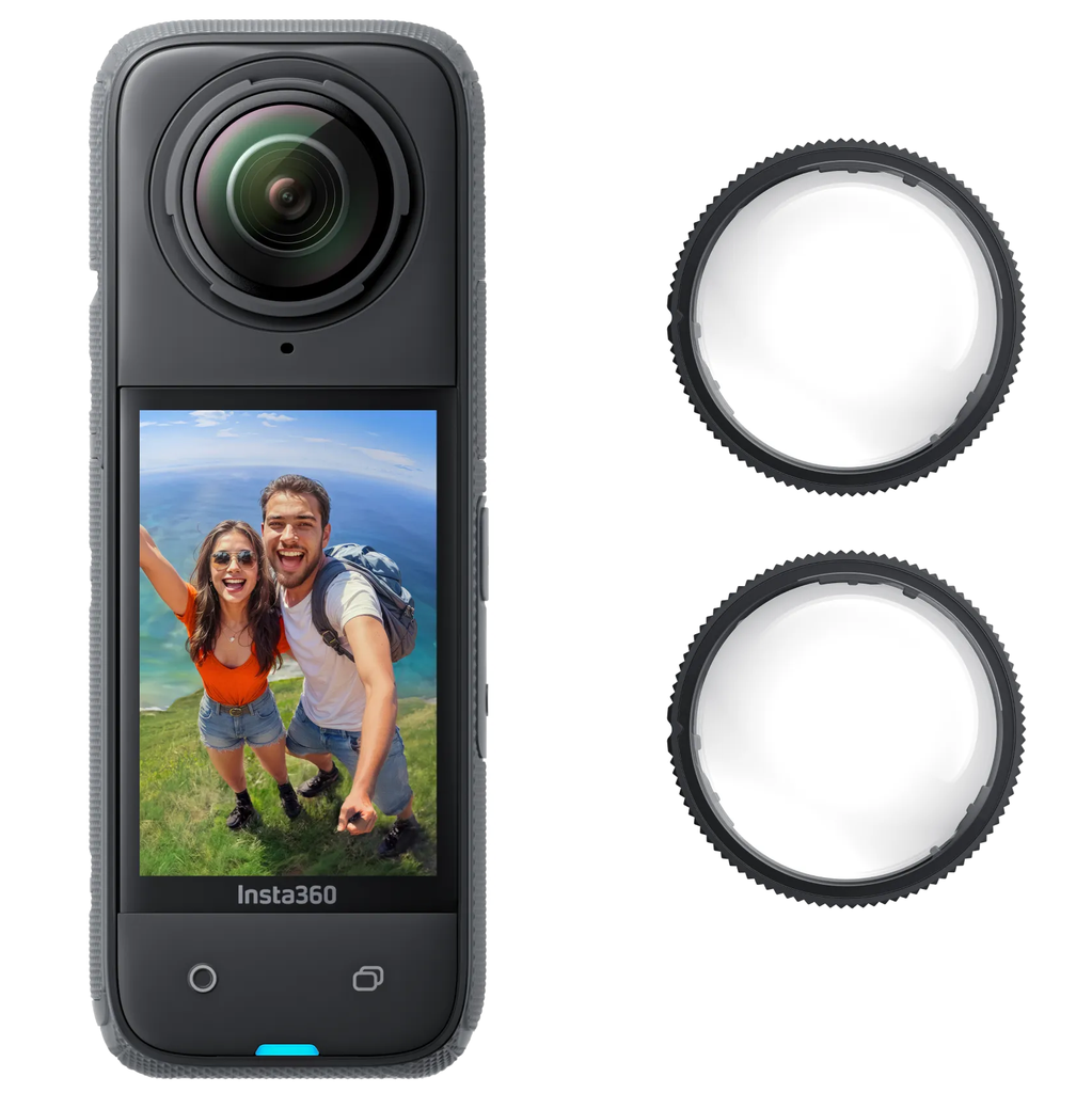 Camara De Accion Insta360 X4 Video 8k Fotos 72 Mp Con Wifi Resistente al Agua Negro