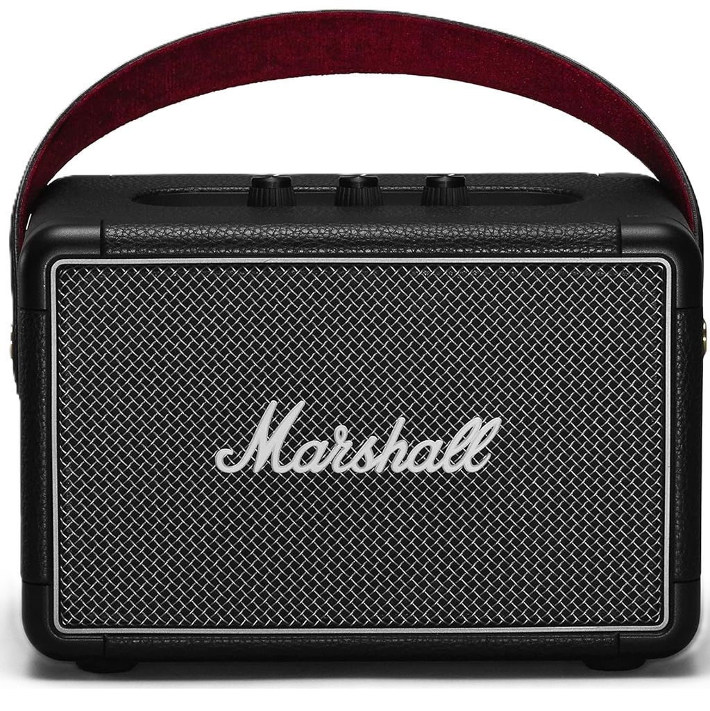 Corneta Marshall Kilburn II Portatil Recargable Con Bluetooth Sonido 360° Negro 