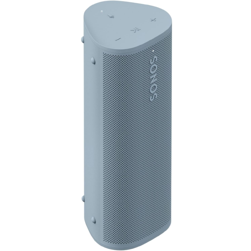 Corneta Sonos Roam 2 Portatil Recargable Con WiFi Bluetooth Resistente Al Agua Y Polvo Azul