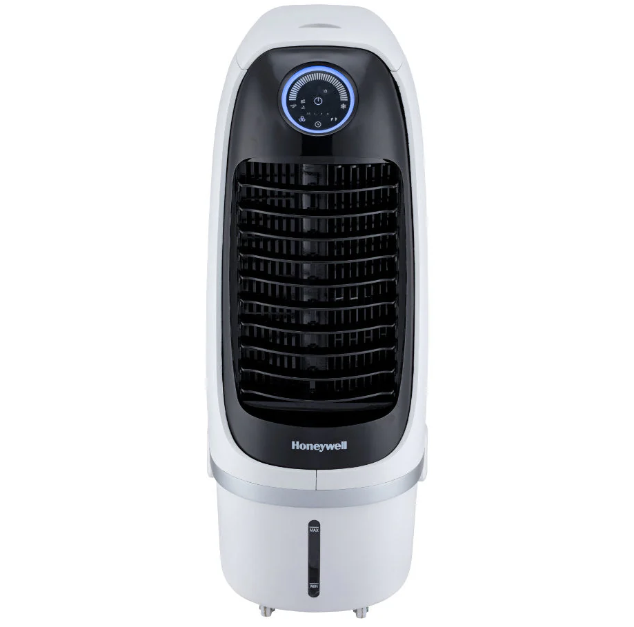 Enfriador De Aire Honeywell 3 en 1 Ventilador Y Humidificador 10 Lts Con Control Portatil 110V Blanco