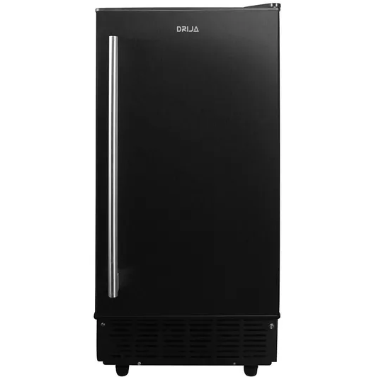 Fabricador De Hielo Drija 36 Kg/Dia 40 Cubos De Hielo Por Ciclo Empotrable Negro