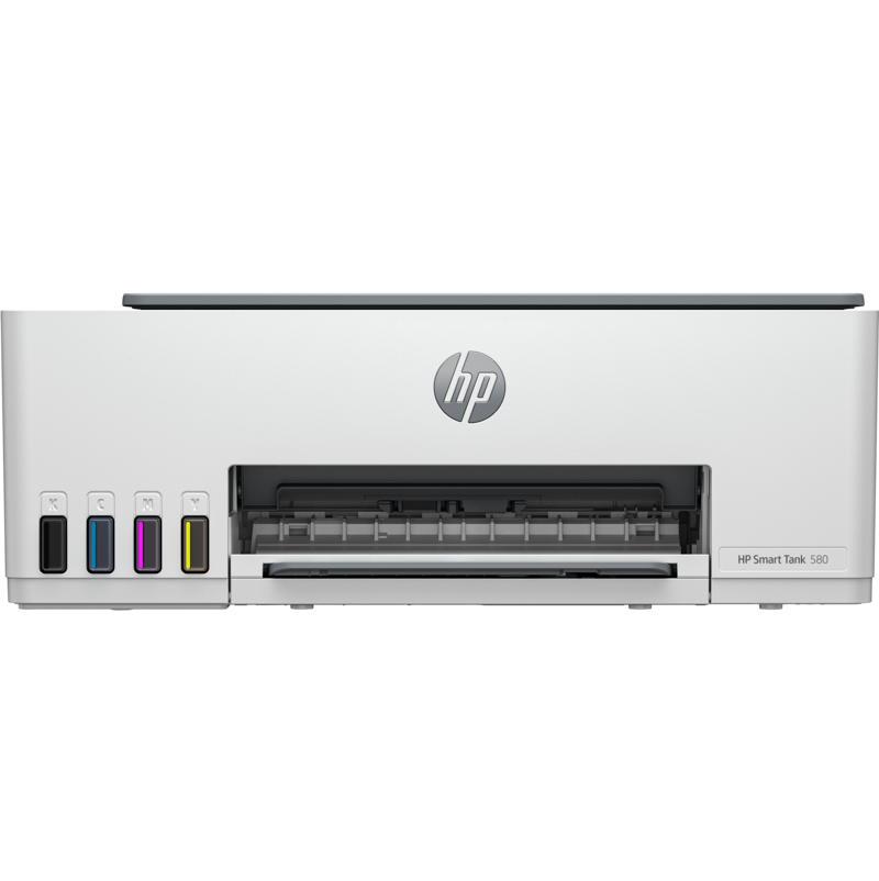 Impresora Multifuncional Hp Smart Tank 580 Inalambrica Smart De Inyeccion Con Bluetooth Blanco