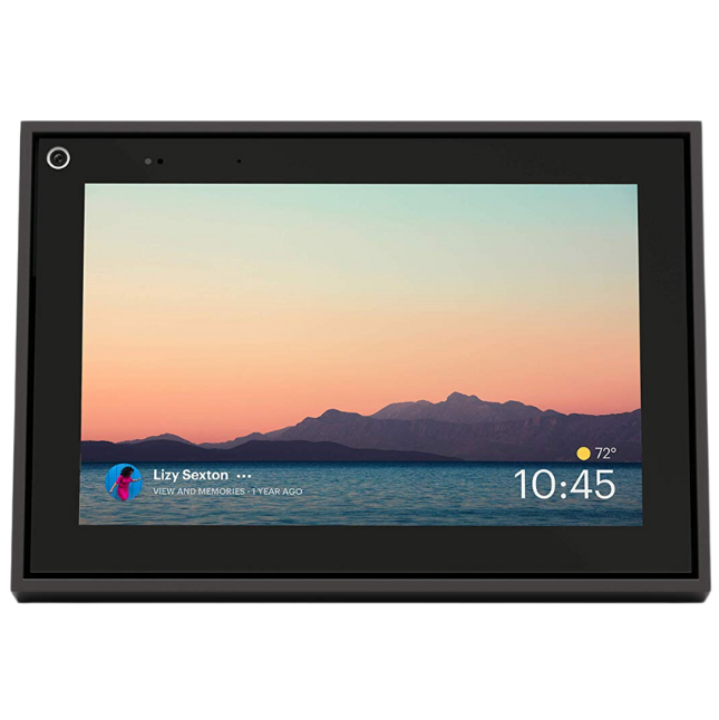 Portal Mini Facebook 8" HD Videollamadas Inteligentes Tactil Smart Sound Negro