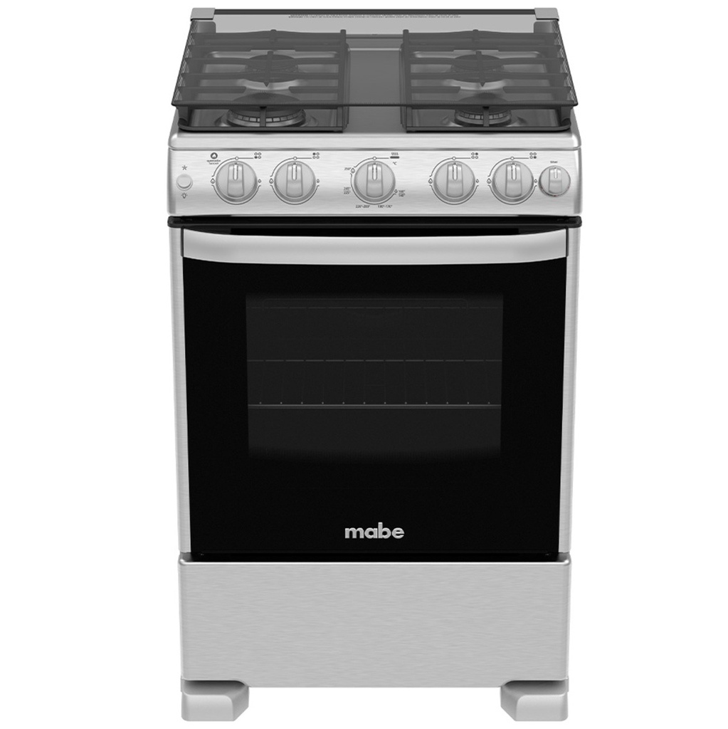 Cocina A Gas Mabe 60 Cm Quemador Fast Cook Easy Clean Pro Y Tecnologia Ultimate Acero