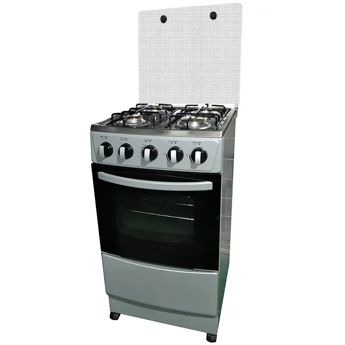 Cocina A Gas Vene Hogar Nero 50 Cm Gris