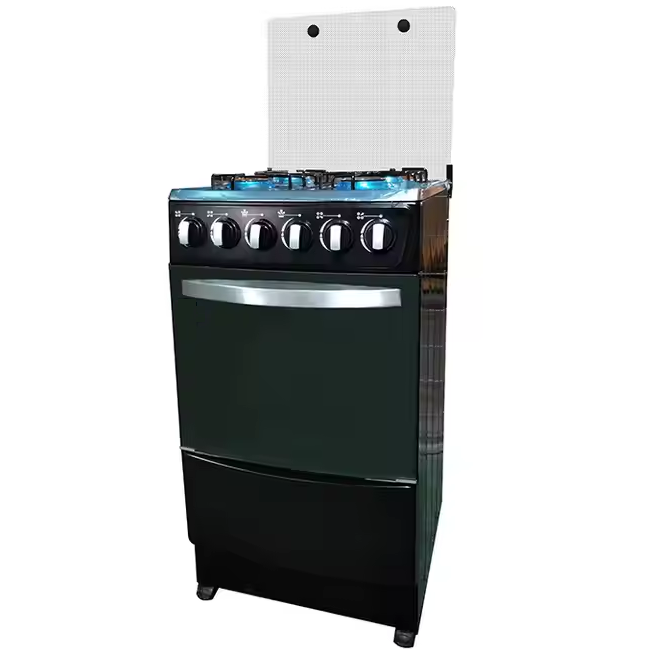 Cocina A Gas Vene Hogar Nero 50 Cm Negro