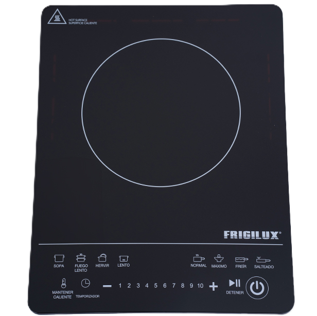 Cocina De Mesa Electrica Frigilux De Induccion 1 Hornilla 1500W Negro 