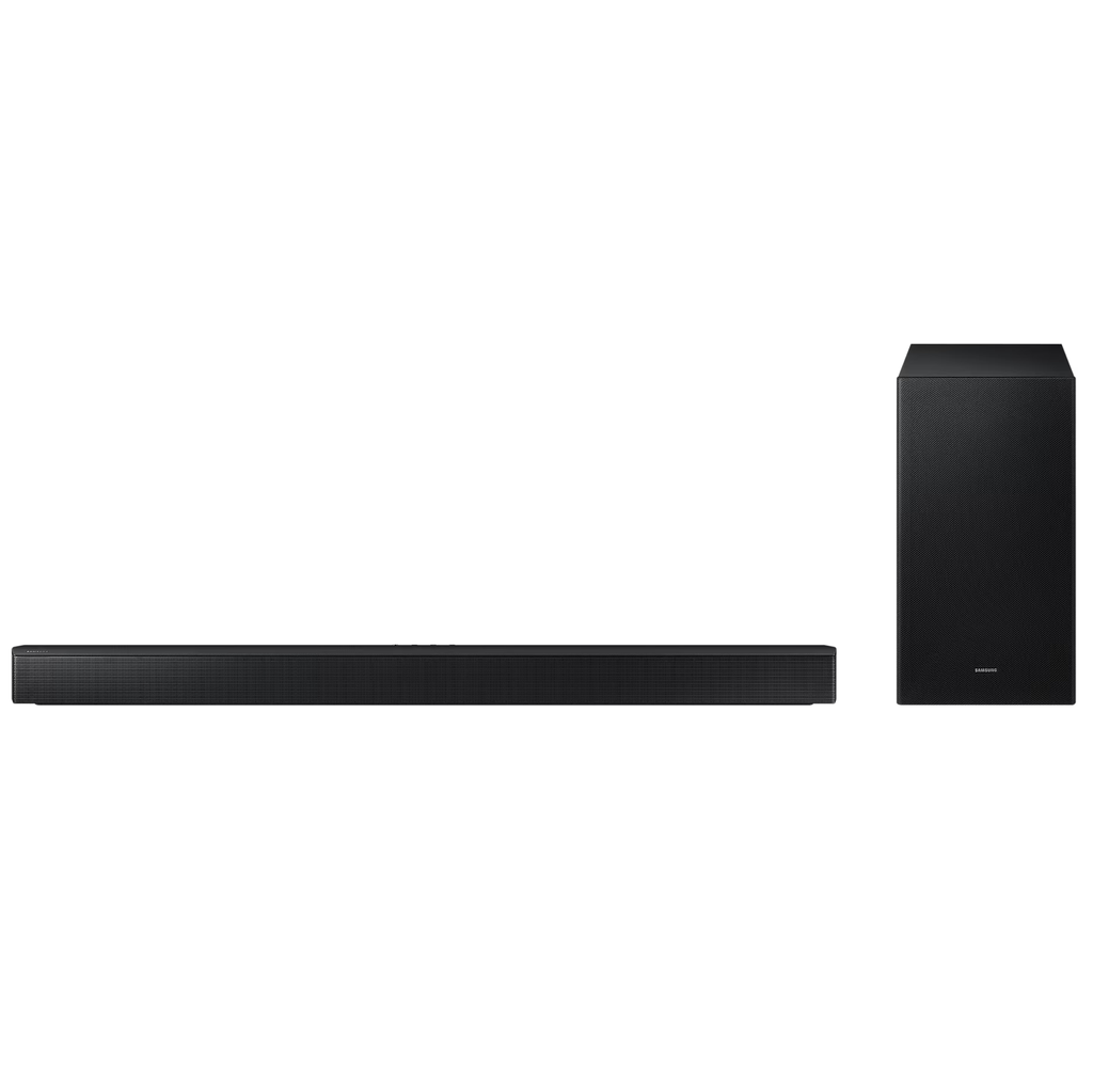 Barra De Sonido Samsung 3.1 Con Bluetooth Adaptive Sound Lite Dolby Audio DTS Virtual X Y Bajo Negro