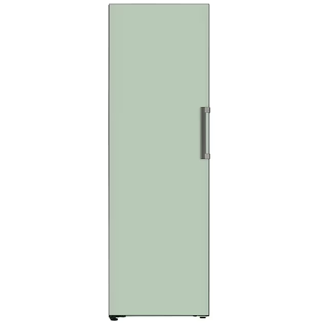 Congelador LG Objet 12 Pies Inverter LinearCooling DoorCooling 1 Pta De Vidrio 60 Cm Menta
