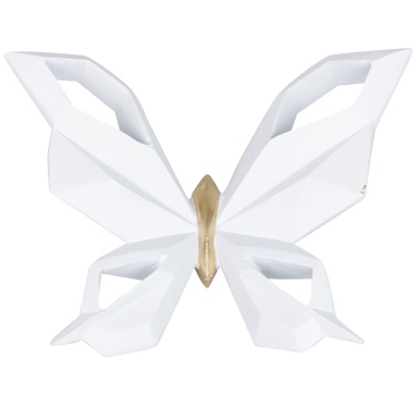 Figura Mariposa Concepts 21X16X4.5 Cm Blanco