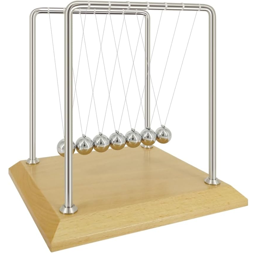 Pendulo De Newton Concepts 17X23X21.2 Cm Plateado