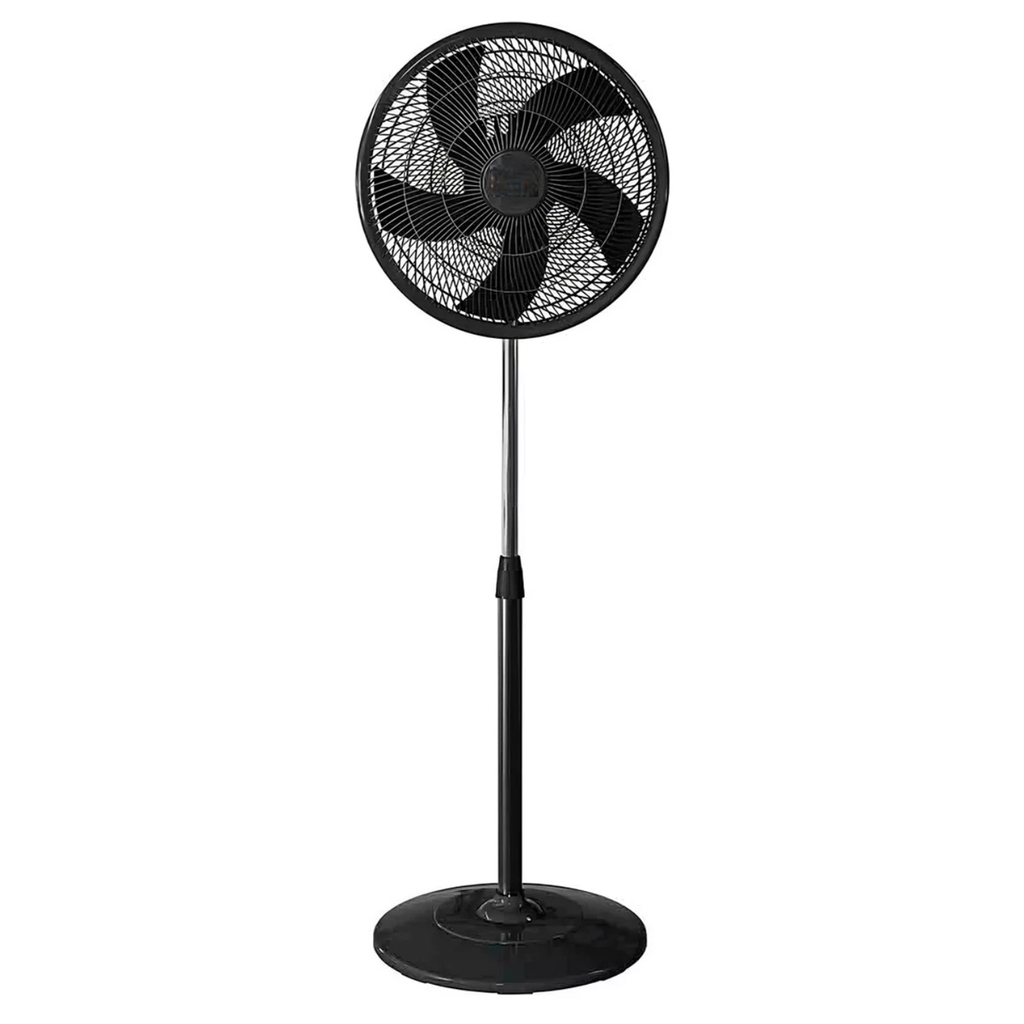 Ventilador De Pedestal Fan Freeze 3 Vel 5 Aspas 60W Negro