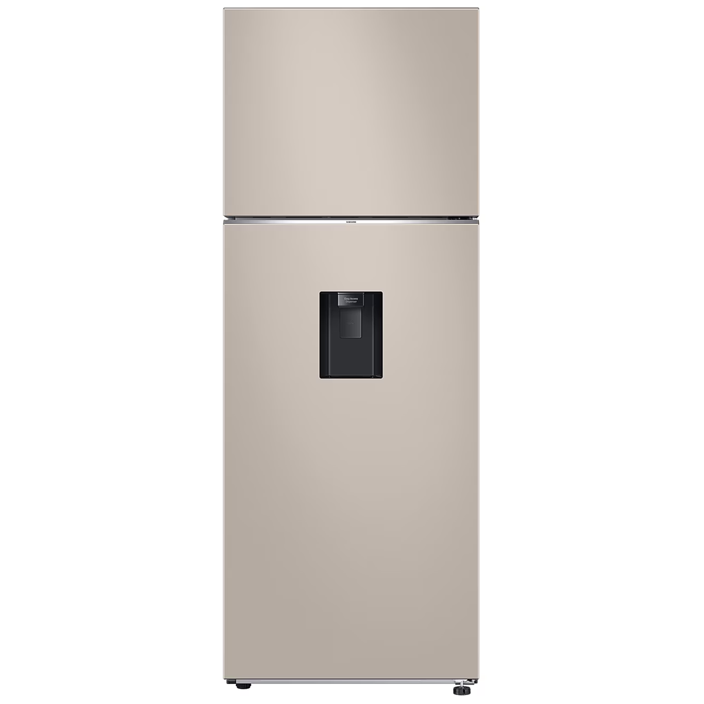 Nevera Samsung Bespoke 19 Pies Inverter Smart Con Dispensador AI Energy 2 Ptas 70 Cm Beige