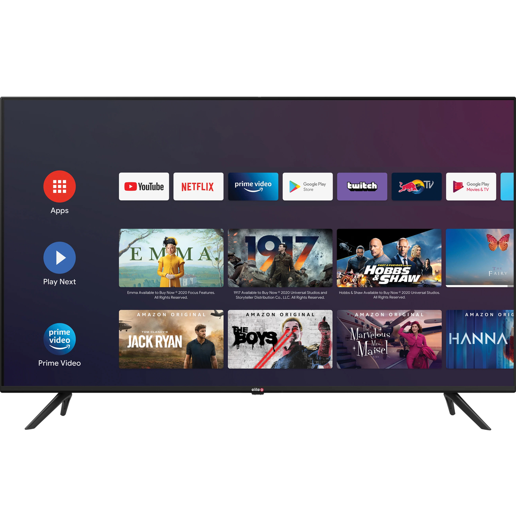 TV 50" Elitec UHD 4K Smart Android Hdmi