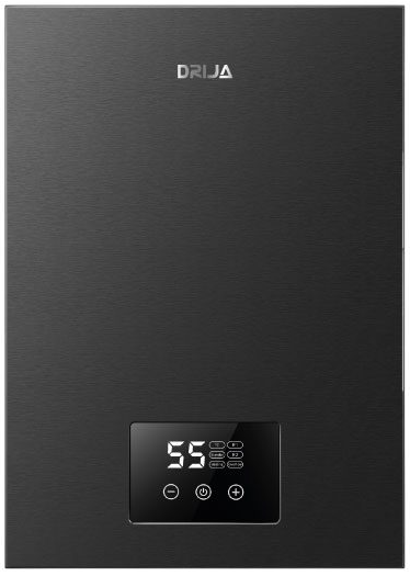 Calentador De Agua Drija Electrico 21.5 Lts Panel Digital Control Automatico 14KW 220V Negro