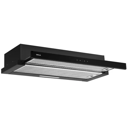 Campana De Gabinete 90 Cm Drija Compacta Panel Tactil Iluminacion LED Negro