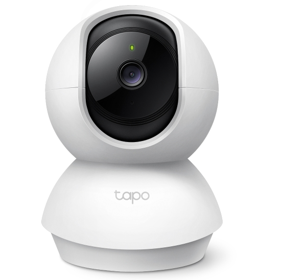 Camara De Seguridad Tapo C210 Smart 360° Deteccion De Movimiento Control Por Voz Blanco