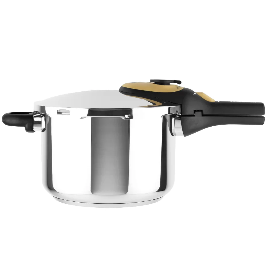 Olla De Presion Magefesa Activa2 5 Lts Fondo Termodifusor Triple Capas 5 Sistemas De Seguridad Acero