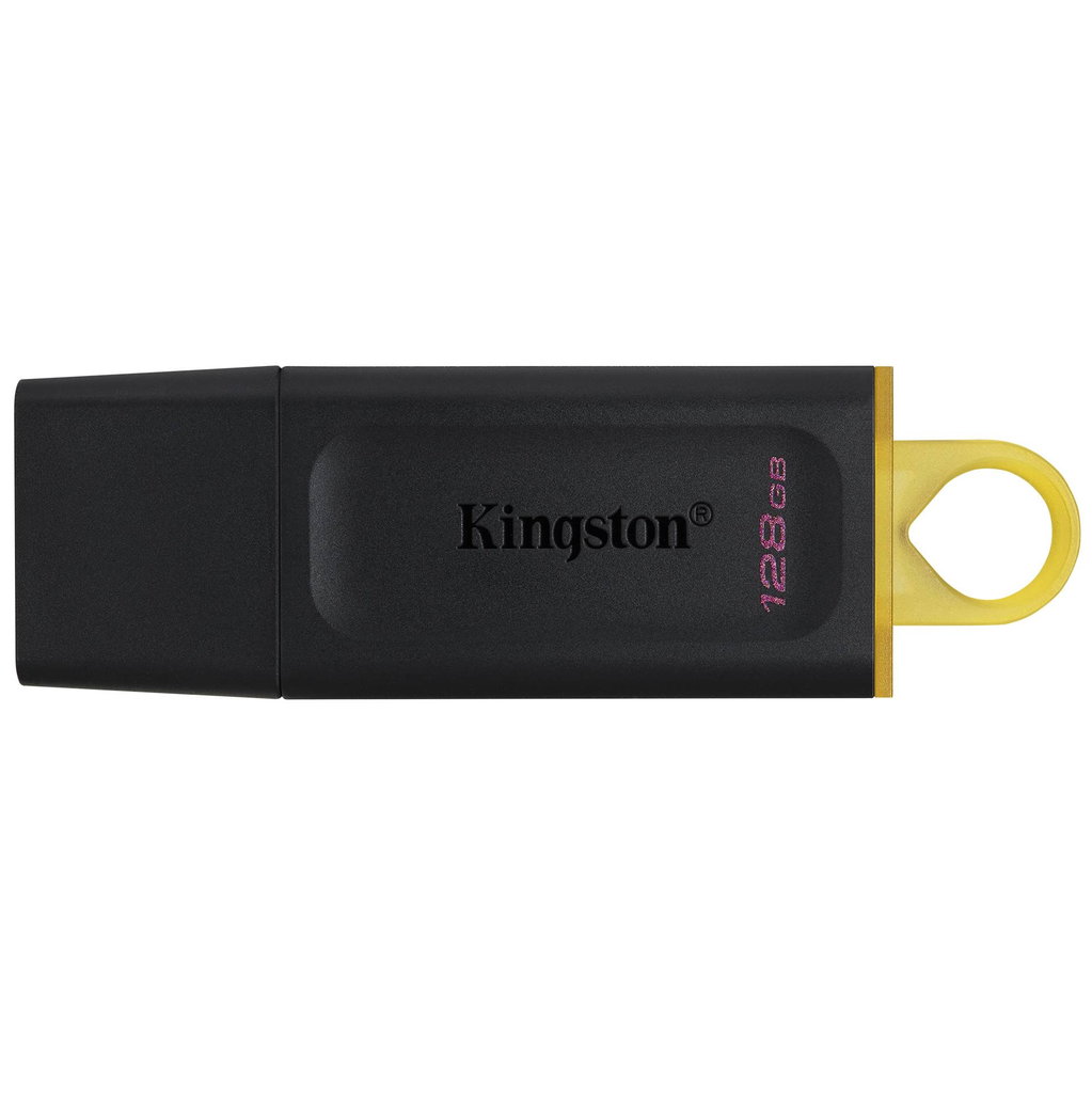 Pendrive Kingston DataTraveler Exodia 128 Gb Usb 3.2 Gen 1 Negro Y Amarillo