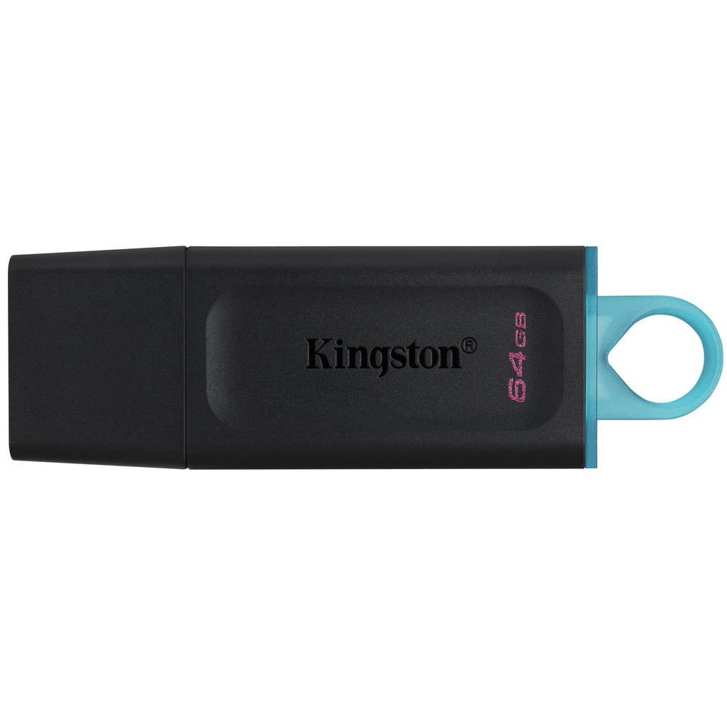 Pendrive Kingston DataTraveler Exodia 64 Gb Usb 3.2 Gen 1 Negro Y Azul