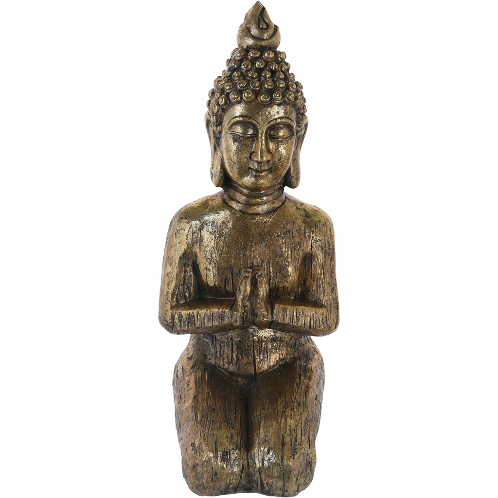Figura Buda Arrodillado Concepts 27.5X24.2X60 Cm Dorado