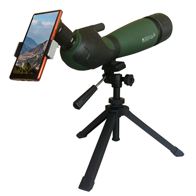 Telescopio Konus Konuspot-65 De Observacion 15-45X65 Con Tripode De Mesa Verde