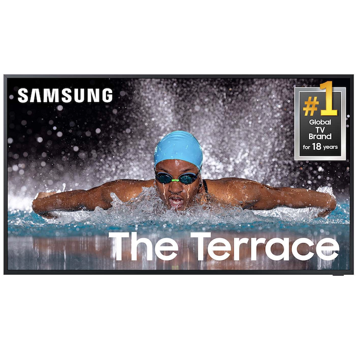 TV 75" Samsung The Terrace Neo QLED UHD 4K Smart Procesador NQ4 AI Gen2 Con Escalado 4K AI Antirreflejo IP56