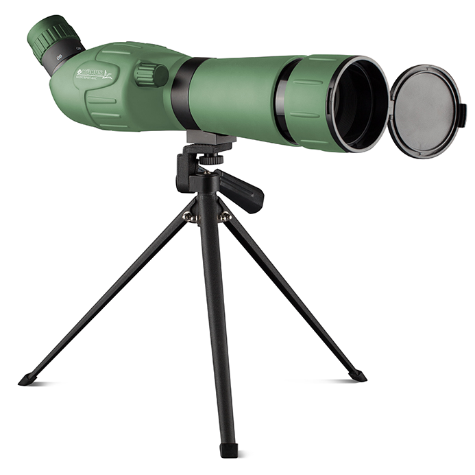 Telescopio Konus Konuspot-60 De Observacion 20-60x60 Mm Zoom Con Tripode De Mesa Verde