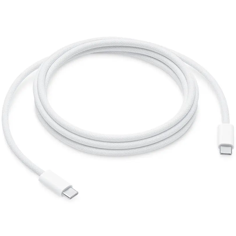 Cable Conector Apple Usb-C A Usb-C 240W 2 Mts Blanco