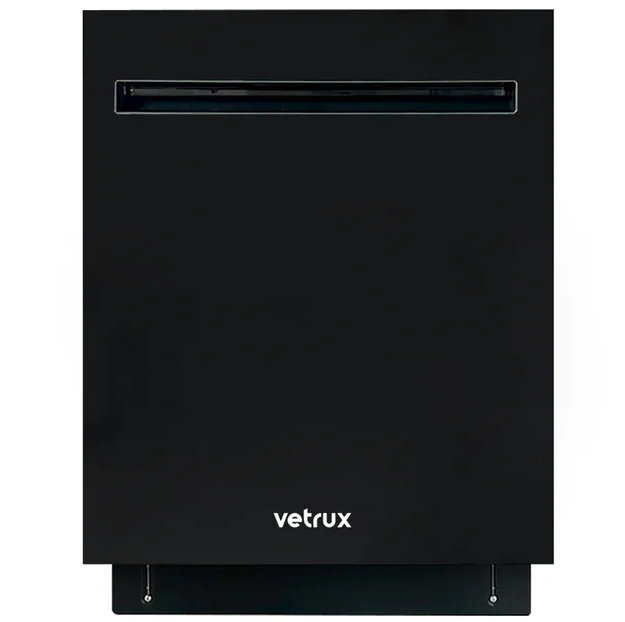 Lavaplatos Vetrux Hydra 60 Cm 14 Servicios Multiples Modos De Lavado Tecnologia HydraClean Empotrable Negro