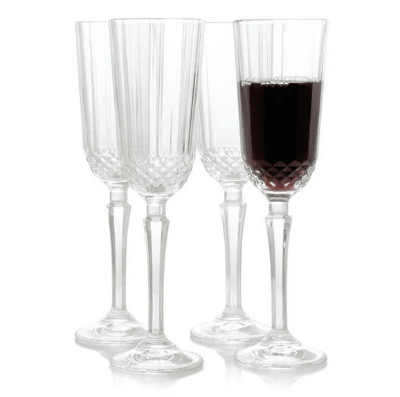 Juego De Copas Pasabahce Diony 4 Pzas 125 Ml De Vidrio Transparente