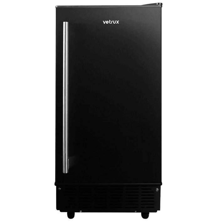 Fabricador De Hielo Vetrux 36 Kg/Dia Almacena 11 Kg Negro