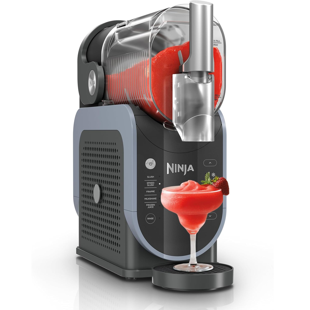 Maquina Para Hacer Bebidas Congeladas Ninja Slushi Con 5 Programas Tecnologia RapidChill 2.6 Lts Negro