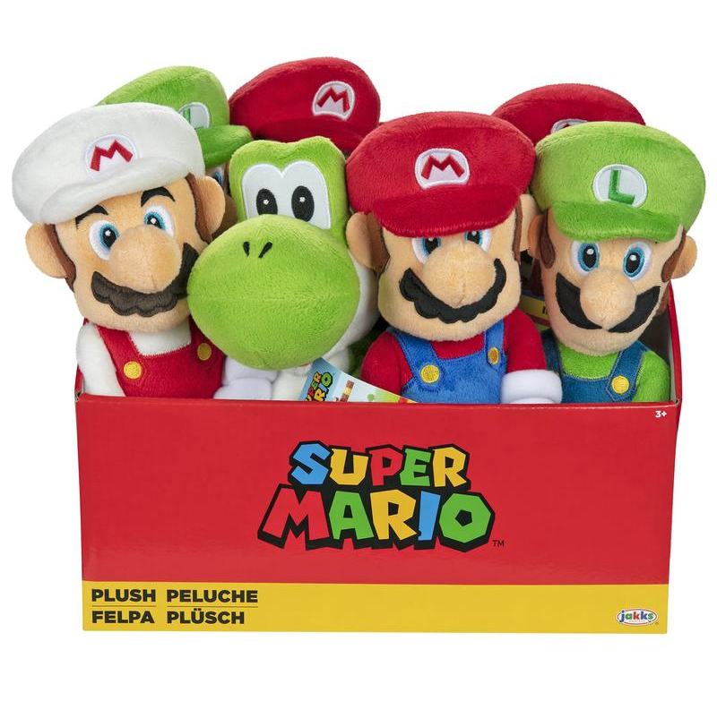Peluches Super Mario Jakks Pacific Nintendo 22 Cm Multicolor