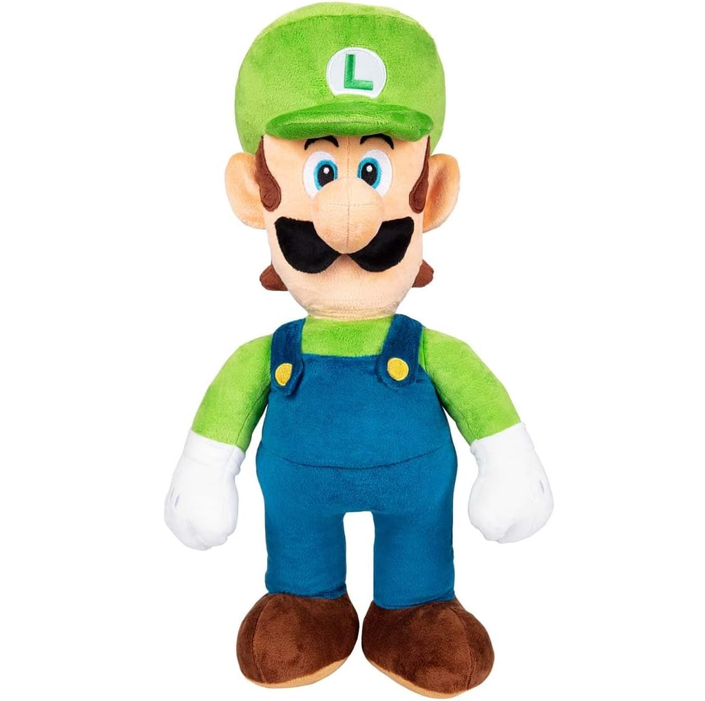 Peluche Luigi Nintendo 50 Cm Verde Y Azul