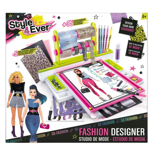 Estudio De Diseñador De Moda Canal Toys Style 4Ever Mas De 35 Acc Multicolor